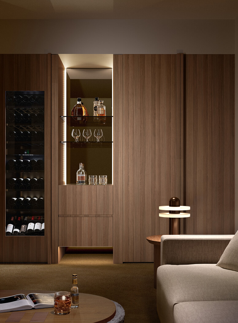 Artist impression – Wine room